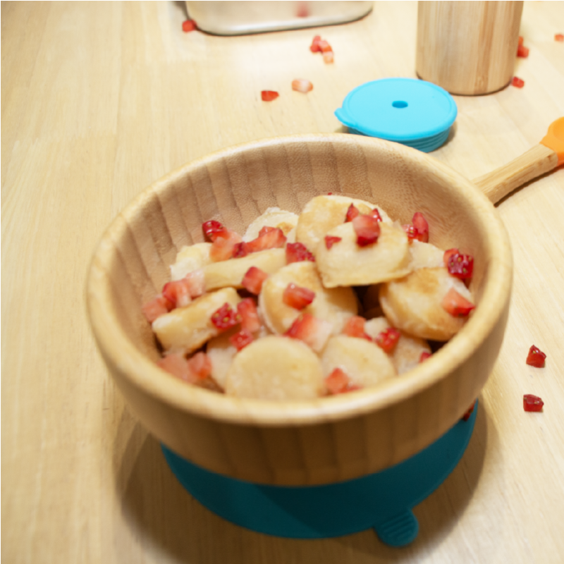 Bimbaybu - Bowl de bambú con cubiertos personalizados